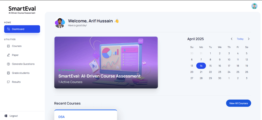 SmartEval: AI-driven Course Assessment